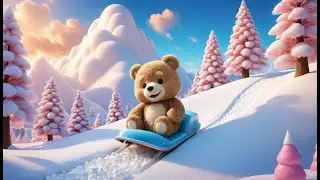 Teddy Tumbles on the Marshmallow Mountain | Fun Teddy Bear Song    | Marshmallow Adventure Rhyme