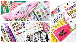 Happy National Sticker Day! Huge Pipsticks Haul and a look inside my Sticker Keepers!