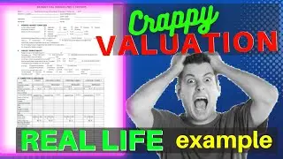 Why this Bank-Owned FORECLOSURE's Listing Price was so HIGH - Bad Valuation ~ Real Example Video