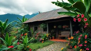 These Peaceful Countryside Farmhouses with Their Cozy Garden Spaces Feel Like a Dream