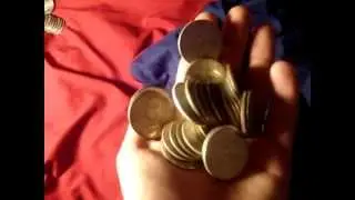 Coin Roll Hunting- Over 100 dollars of FREE SILVER!