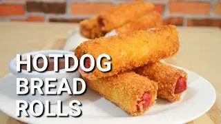 Hot dog Bread Rolls | Easy Snacks for Kids
