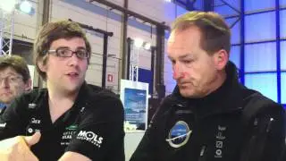 Solar Impulse -- Feasibility Study with Fast-Evolving Technologies