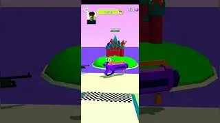 🚀Bullet Stack 3D All Levels (Level-4) Android - IOS Games #shorts
