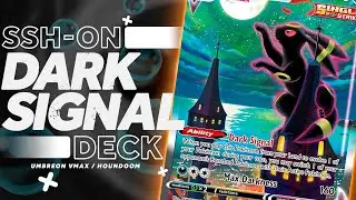 SOLO Umbreon VMAX deck almost wins huge Post Rotation online tournament! [Pokemon TCG Online]