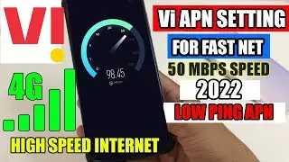Vi New APN Settings 2022 | Vodafone Vi APN Setting | Vi Internet Setting | Increase Vi Net Speed