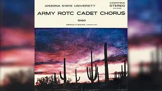 Arizona State University Army ROTC Cadet Chorus -  Rare 1969 LP