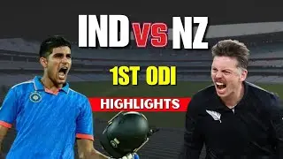 IND vs NZ 1st ODI Highlights: Virat Kohli falls short of just 85th Centaury, India chase 301