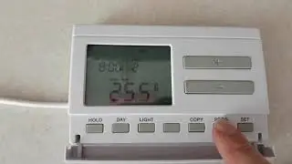 Настройка, програмування терморегулятора (термостата) Computherm Q7