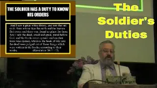 A Soldier's Duties