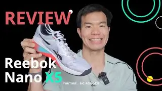 Review Reebok Nano X5 นักวิ่งเข้ายิมต้องชอบ #crossfit #reebok #nanox5 #training
