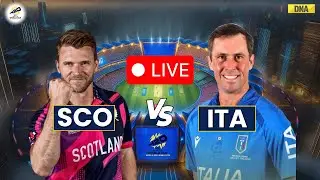 SCO vs ITA Live: Scotland vs Italy Live Match Scorecard; ITA vs SCO Live; T20 World Cup Live Cricket