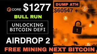 Core Dao mining 2 Launch $1273 With Bitcoin Pump| crypto new all time high | Altcoins news BTC Price