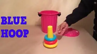 Rainbow Hoops | What's in the bucket? | Learning for children with The Bucket Academy