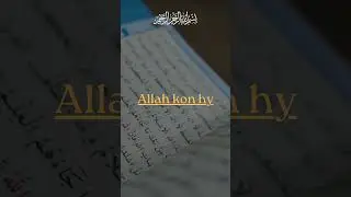 PowerOfAllah#WhoIsAllah#IslamicReality#QuranicWisdom#TruthOfIslam#IslamicReminder#IslamicShorts