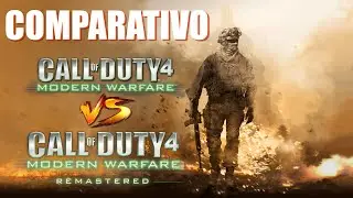 CALL OF DUTY 4 MW VS CALL OF DUTY MW REMASTERED V&Iacute;DEO COMPARATIVO