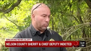 Nelson County sheriff, chief deputy indicted on criminal charges