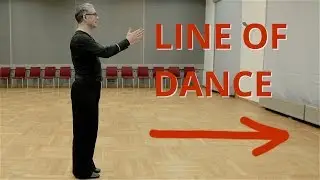 How to move around floor | Line of Dance in Ballroom