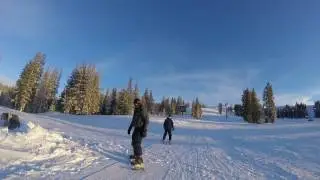 Snow, first time skiing in last 9 years an a couple of brothers. MUST SEE