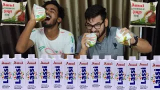 Lassi Drinking Challenge (5 liter😱🤢) | Food Challenge @amul
