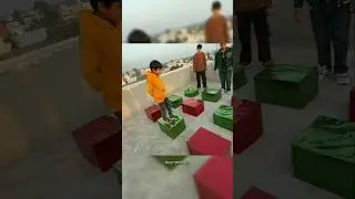 PLAYING BOX GAME 💀 WAIT FOR EKLOTA MARD 🗿 KUNALI JOSHI 😎 @souravjvlogs @piyushjocgaming #shorts