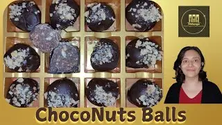 ChocoNuts Balls || #chocolate #nutschocolate #nuts #trufflechocolate #hazelnut #brazilnut #walnut