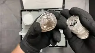 2021 Silver Britannia Unboxing! Four New Security Features ✨