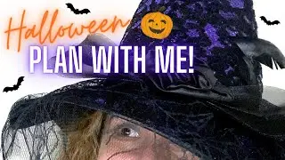Halloween planner decorating session! PLAN with me TWO weekly spreads!