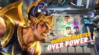 MAGIC CHESS MLBB #31 | GATOTKACA SYNERGY QUARTERMASTER | COMMANDER AUSTUS SKILL 2