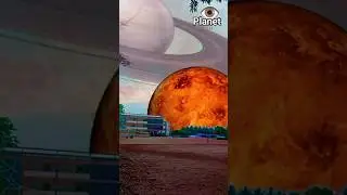 Planets falling On Earth Vfx universe #vfx#planets#falling#earth