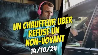 Un chauffeur UBER refuse un non-voyant 😳 - 14-10-24