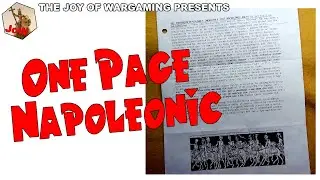 One Page Napoleonics from Irregular