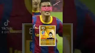 David Villa's Fifa Cards 2011-2020 #football