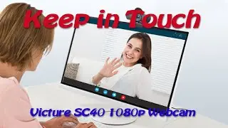 Victure SC40 1080p Webcam