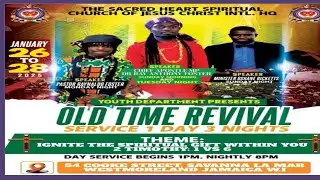 OLD TIME REVIVAL 2025 - TUESDAY NIGHT ENDING