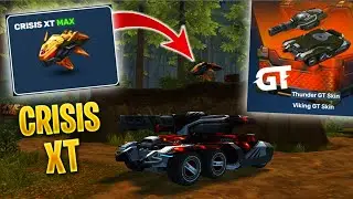 Tanki Online - Crisis XT + GETTING NEW GT skins! By Jumper!