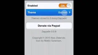 How To Change Carrier Logo iPhone iTouch