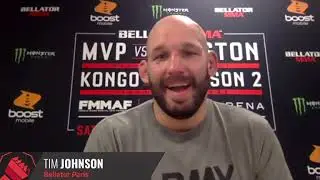 Bellator Paris: Tim Johnson post-fight interview