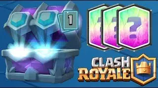 SEZON SONU SANDIĞI AÇILIMI! ( EFSANEVİ ÇIKTI! ) - CLASH ROYALE