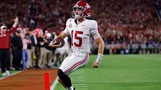Ty Simpson highlights vs Georgia (2025)