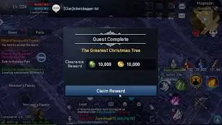 Lineage 2 Revolution How to finish Christmas Tree Quest