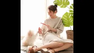 Natural Linen Long Sleeves Dress Minimal Dress Loose Comfortable Dress - Beige