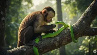Jungle Jodi: Monkey & Snake's Unlikely Friendship!