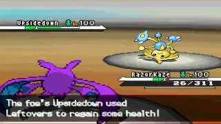 Pokemon Black White Narrated Wi Fi Battle #16 AceTrainerJason