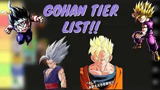 THE DEFINITIVE GOHAN TIER LIST (Happy Gohan Day!)