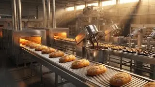 Inside the Mega Bakery Factory &mdash; How Cakes, Cupcakes & Bread Are Made at Massive Scale