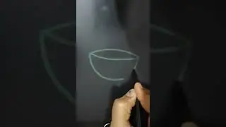 How to draw a Bowl/Easy bowl drawing.
