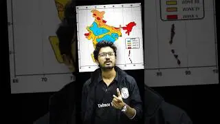 Himalayan Zone in Highest Earthquake Risk | India&rsquo;s Earthquake Risk Map Explained #earthquak #shortd
