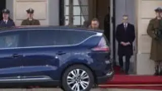 France's Macron kicks off Poland visit