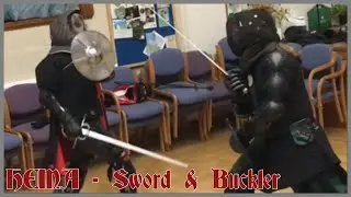 518 - HEMA Sparring - Sword & Buckler (Steel) - Highlights